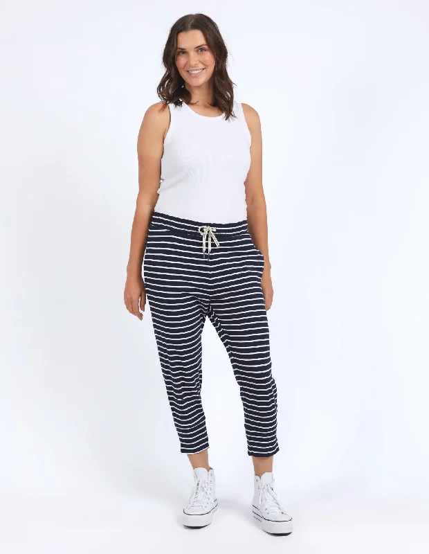 Flash Sale Now Elm Brunch Pant Navy & White Stripe