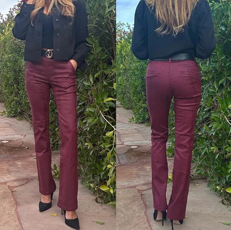 Premium Fabrics Nansi In Merlot Snake