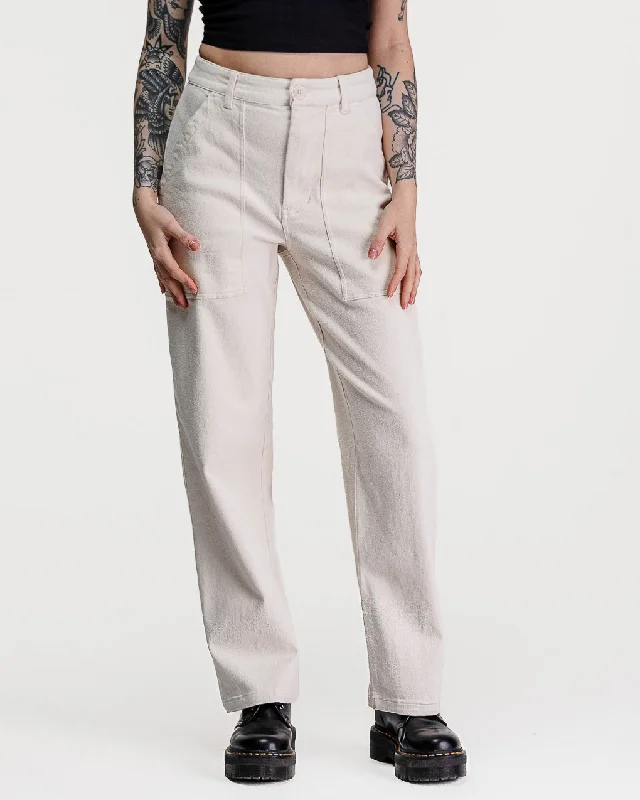 Seize Bargains 304 Service Fatigue Pants - Ecru