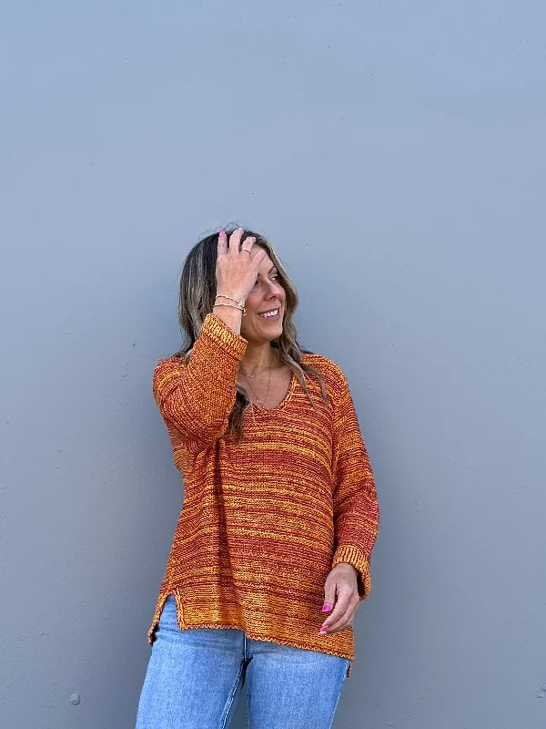 Bold Fashion Phoebe Knit - Orange