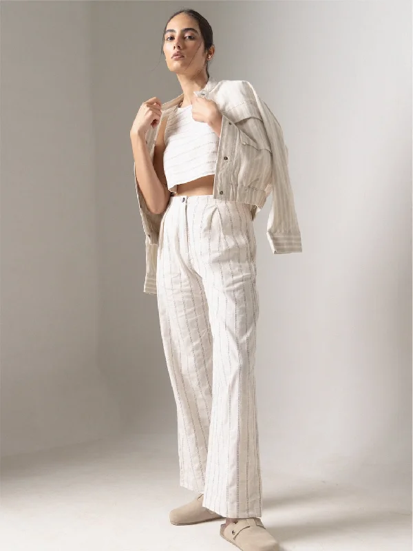Women's Clothes Online Shopping Women's Olive Cotton Linen Wide Leg Pant