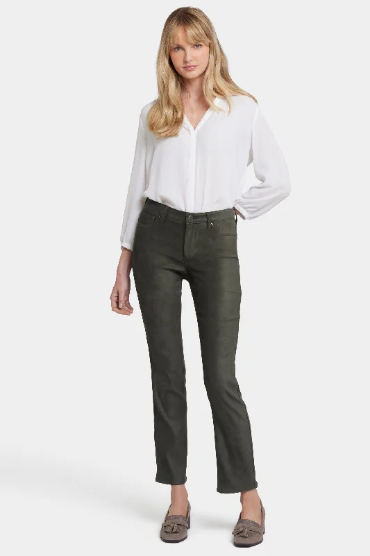 Clearance Event Sheri Slim Pants - Vine Leaf