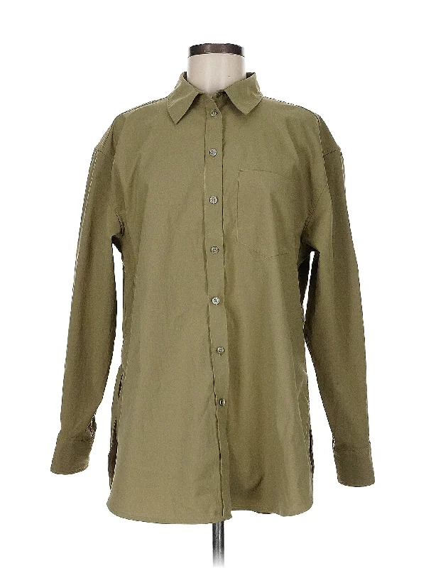 Trend Forward Threads Long Sleeve Blouse