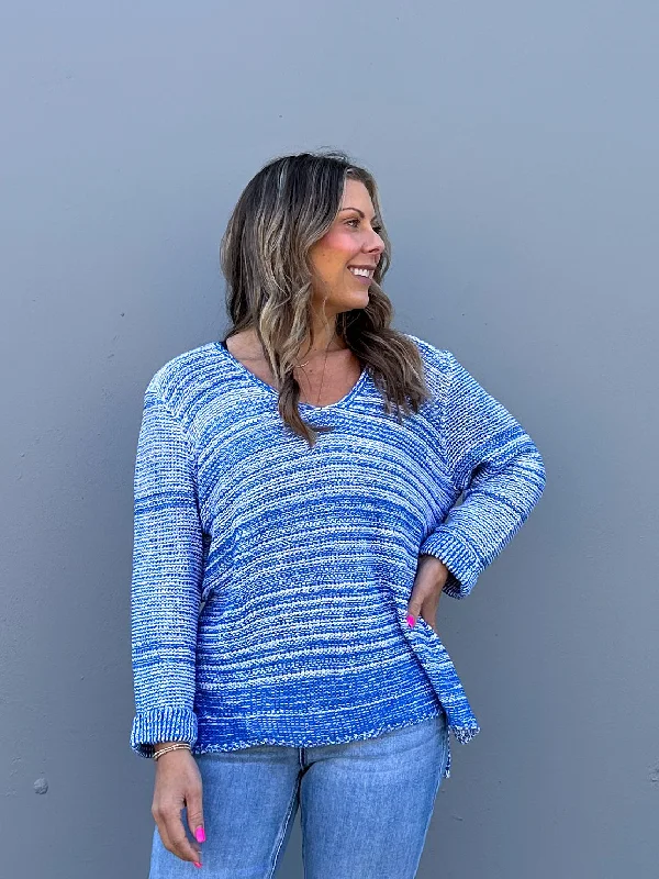 Casual Fashion Phoebe Knit - Blue