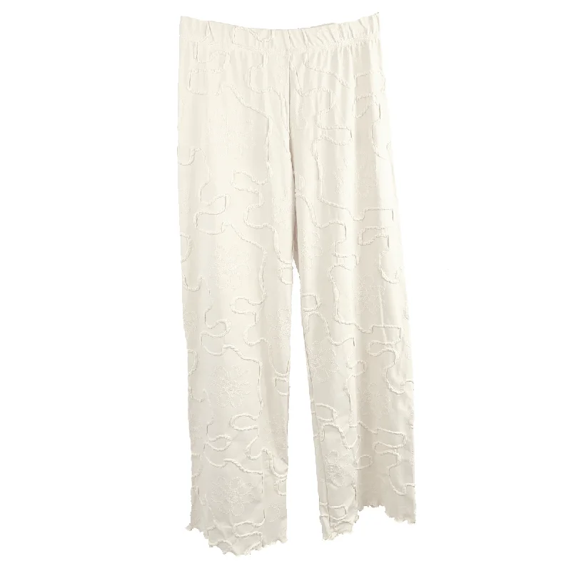 Hurry Before It'S Gone Off White Conduit Full Length Energy Pant