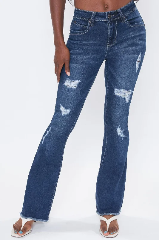 Best Boutiques Online YMI Jeanswear Women's Jeans High-Rise Super Flare