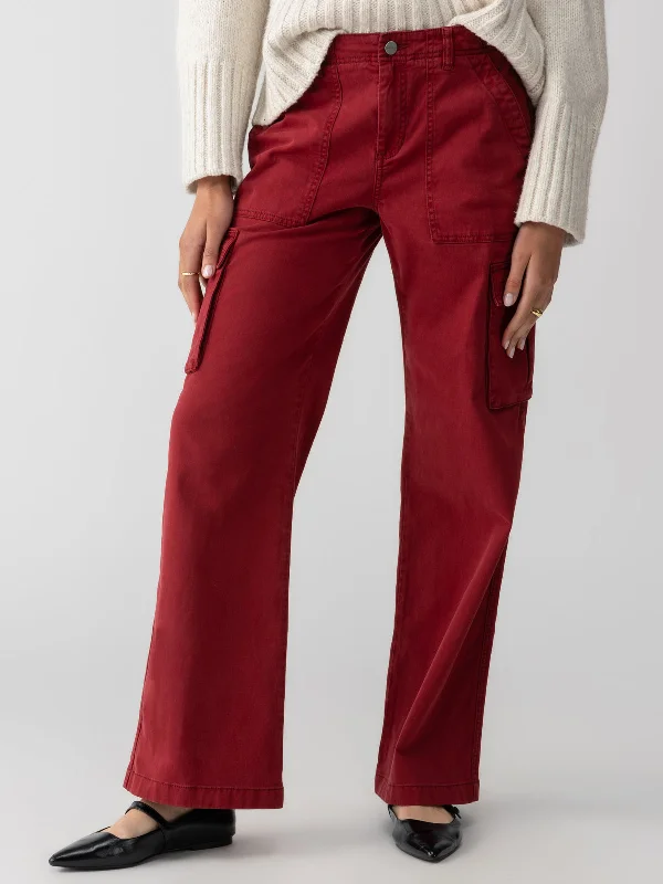 Additional Time-Limited Offers Reissue Cargo Standard Rise Standard Rise Pant Garnet