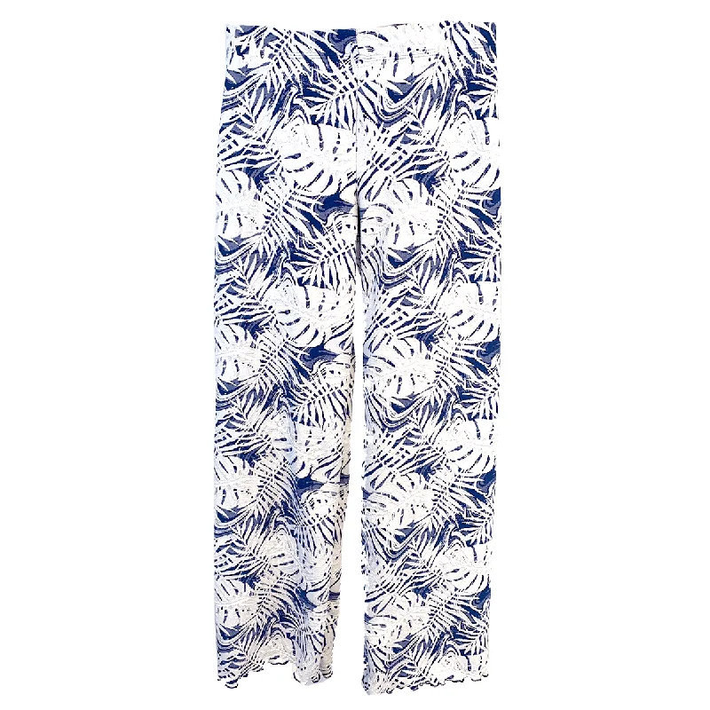 Athleisure Style Sale White Jacaranda Jacquard Knit Energy Pant